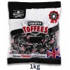 Walkers Liquorice Toffee - 1 KG BULK BAG - Best Before: 24.08.26